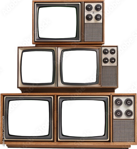 retro tv set