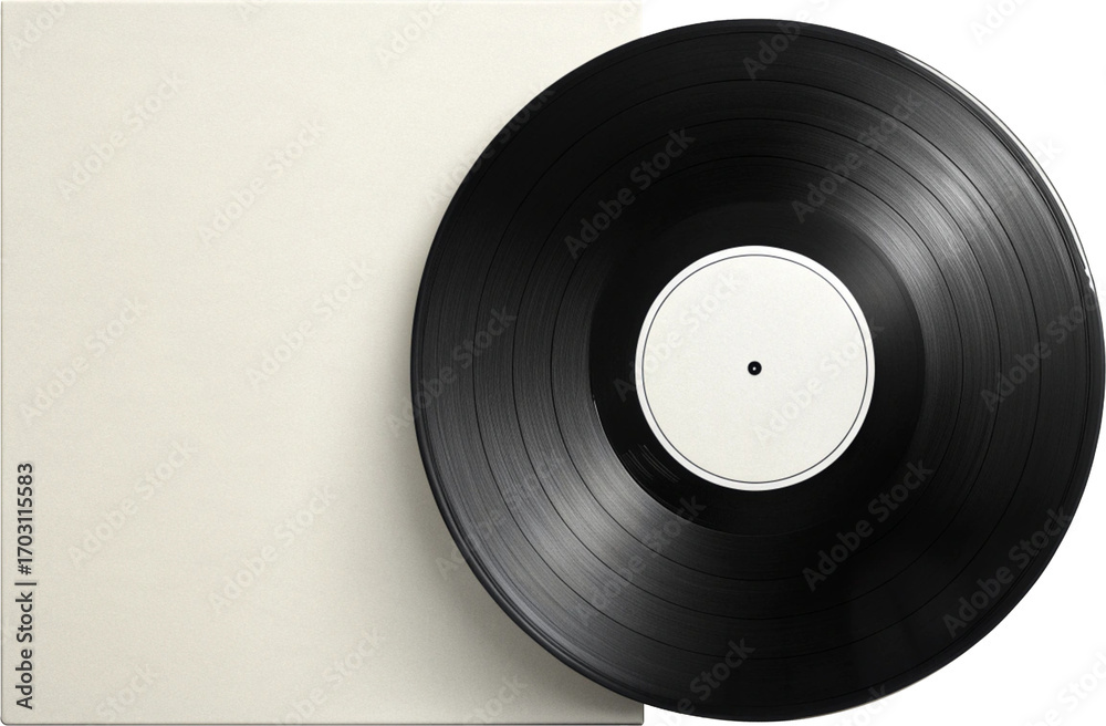 Obraz premium old vinyl record