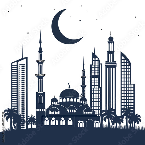 Ramadan City Skyline 1