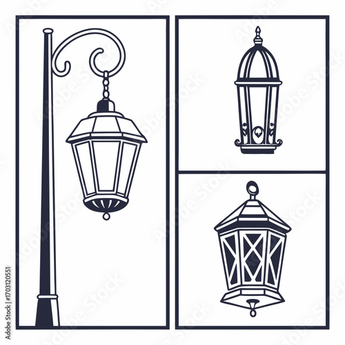 Ramadan Lantern Set 1