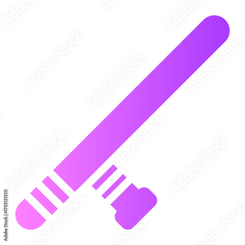 baton gradient icon