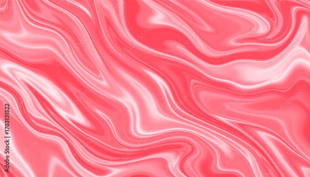 Fototapeta premium Abstract Swirling Pink and White Marble Texture Background Design