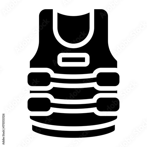 bulletproof glyph icon