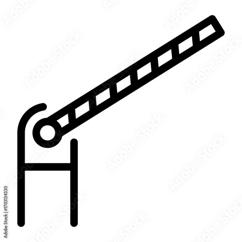 barrier line icon