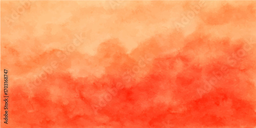 Abstract red watercolour paper texture background with a retro, stained, and aged design