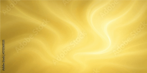 Golden silk fabric background with smooth shiny satin waves