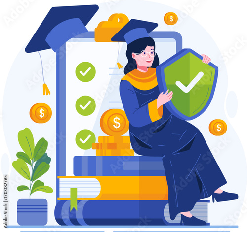 Insurance illustration pack in modern flat style. Includes health, car, home, travel, life, and financial protection concepts. Perfect for websites, apps, presentations, infographics, and corporate pr