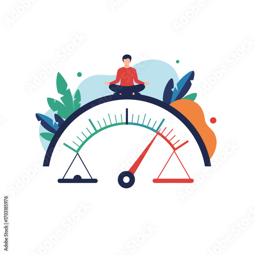 Finding inner peace and balance amidst life's demands through mindfulness and calm techniques