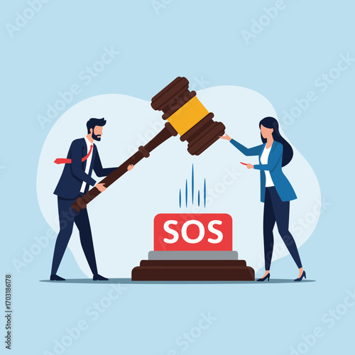 Legal experts deliver emergency justice for urgent situations resolving disputes with swift legal action