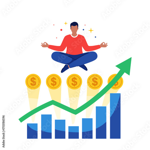 Achieving financial growth and prosperity through mindful investment strategies and positive wealth accumulation