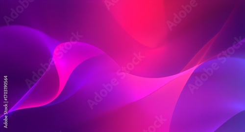 Wallpaper Mural Vibrant Abstract Wave Background with Glowing Neon Colors. Torontodigital.ca