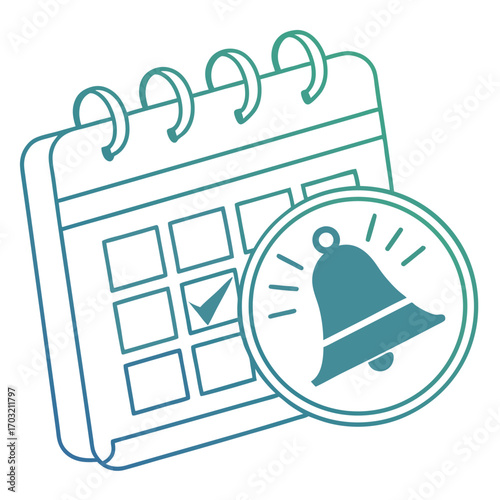 Calendar Reminder Notification Schedule Alert.