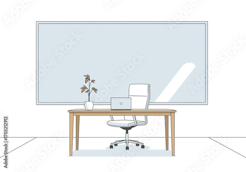 Office Desk Interior