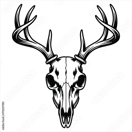 deer head silhouette