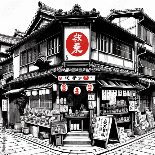 灯火の下で