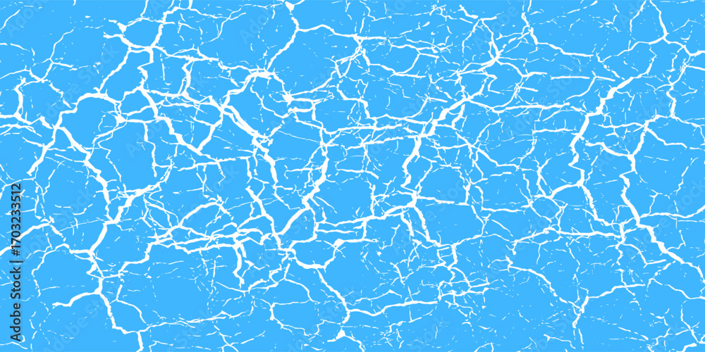 Obraz premium Premium blue color water wave, pure natural swirl pattern texture, background vector
