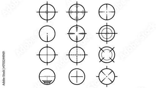 Print"Shooting Target Board Silhouette | Aim Board Camms Vector | Bullseye Shooting Practice Clipart"