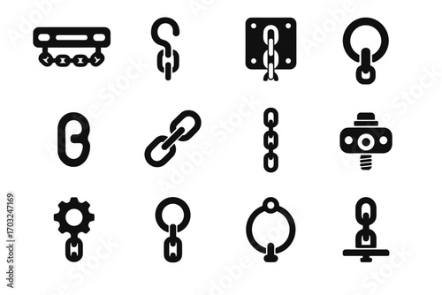 Tensioner vector strap chain gear cap ring bolt accessory link icon icons