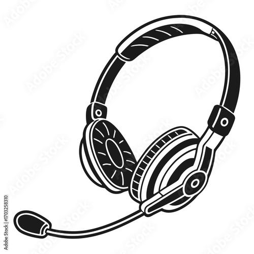 Headset for communication and audio enjoyment.