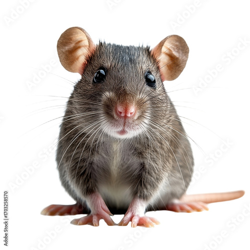 Rat isolated on transparent background