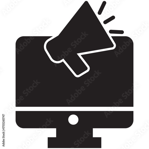 computer mouse icon vector illustration