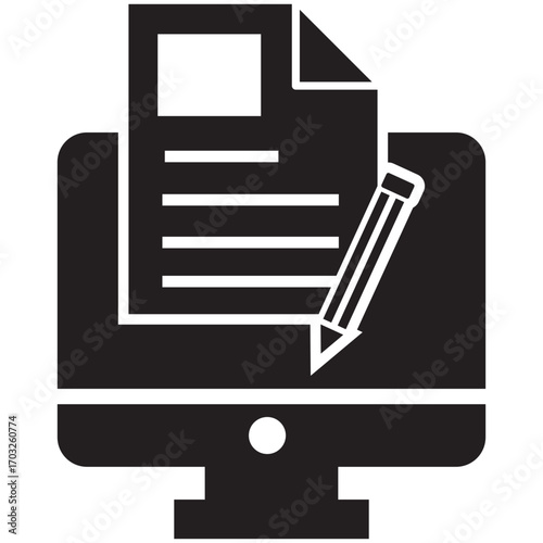 document icon vector illustration