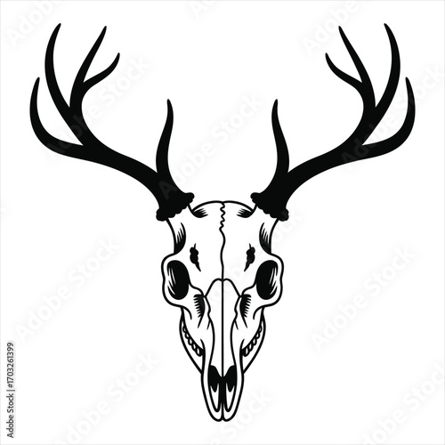 deer head silhouette
