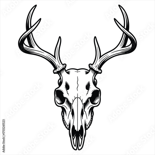 deer head silhouette