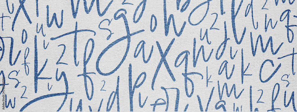 abstract background with alphabet	