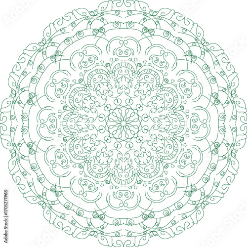 ornamental round ornamental round lace pattern