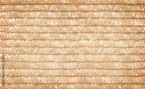 Woven straw background