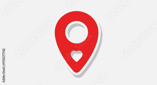 Red location pin with heart symbol, representing love, care, and special places for travel, destination, or journey, with 'Whisk_31b523c1b17fc0aa92241ebf317505f4dr