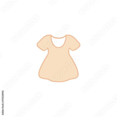 Simple Tunic Dress Illustration