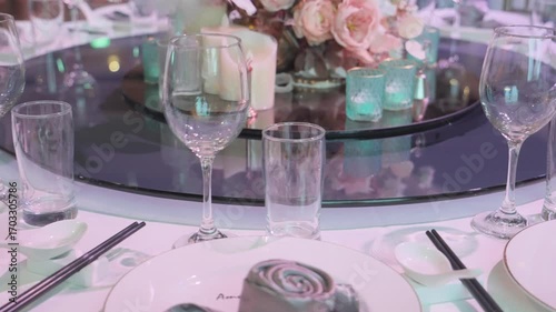 Wedding banquet hall, wedding restaurant layout, wedding layout