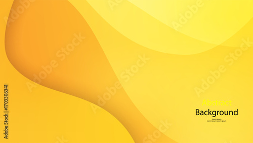 Yellow color background abstract art vector