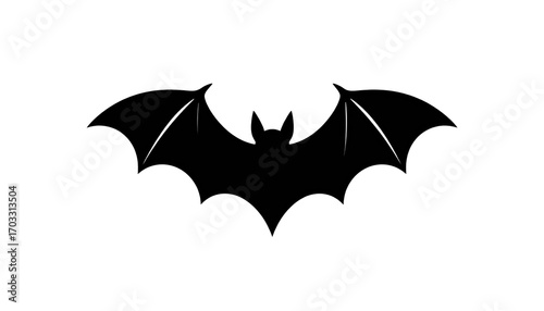 Abstract, dark graphic design.  Two symmetrical,  pointed structures