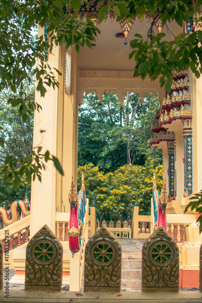 Obraz premium Thailand Temple, Chan Thuek, Pak chong