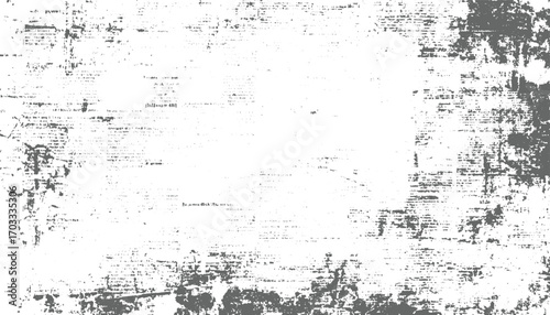 Faded text distressed paper background abstract black
