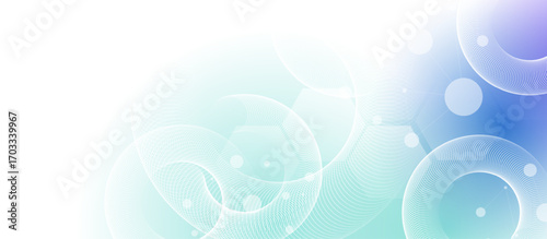 Abstract geometric shape technology digital hi tech concept background with science concept. Space for your text