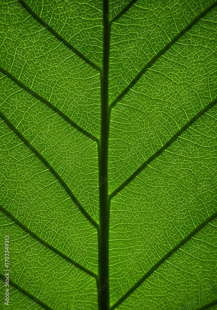 Obraz premium 葉脈の詩