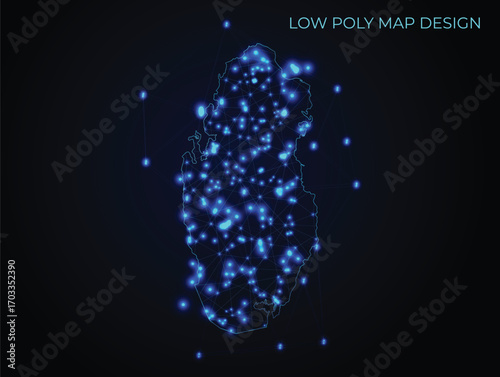 abstract digital networking connectivity vector map design	