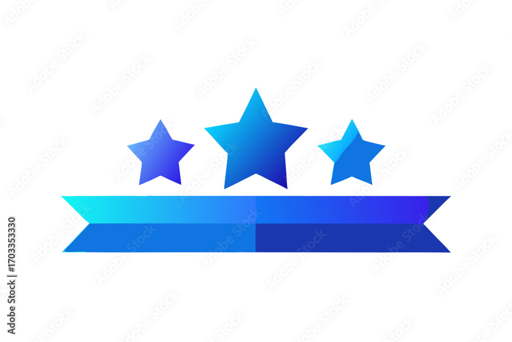 Obraz premium Flat vector illustration of a hand holding a review card with three stars, symbolizing customer feedback, service quality, product rating, client satisfaction, and business credibility. Perfect for we