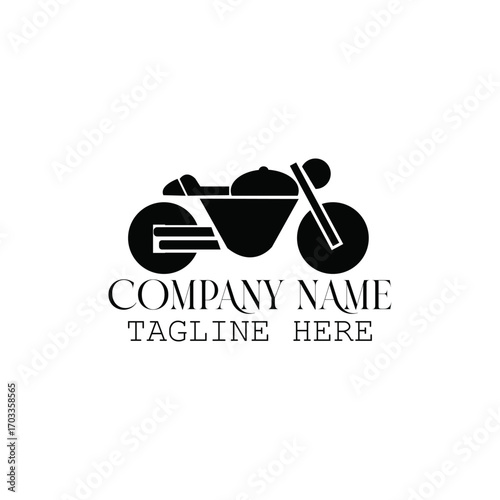 Motorcycle Logo for Company or Brand Identity