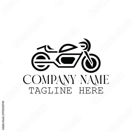 Motorcycle Logo for Company or Brand Identity