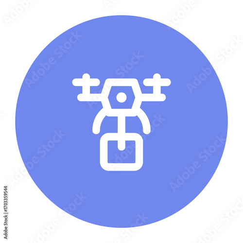 drone icon for illustration