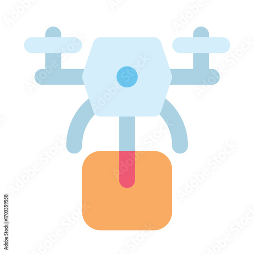 drone icon for illustration