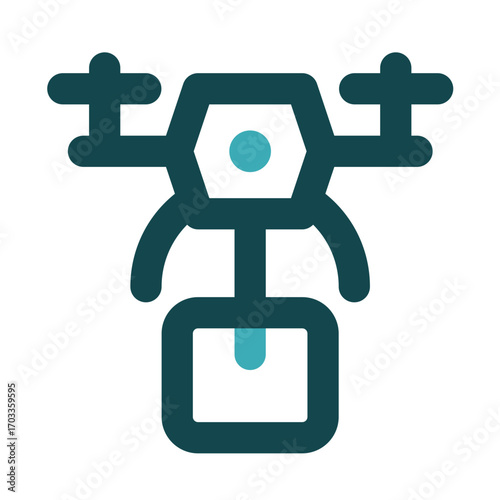 drone icon for illustration