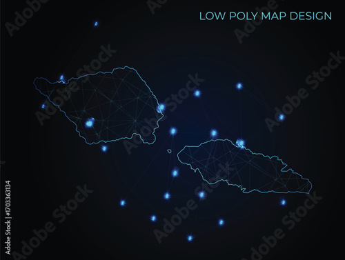 abstract digital networking connectivity vector map design	