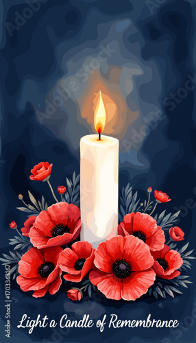 Remembrance Day banner, Remembrance Day poster, Lest We Forget banner, poppy flower design, Armistice Day poster, Veterans Day banner, memorial day remembrance, red poppy poster, military tribute bann