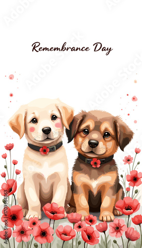Remembrance Day banner, Remembrance Day poster, Lest We Forget banner, poppy flower design, Armistice Day poster, Veterans Day banner, memorial day remembrance, red poppy poster, military tribute bann